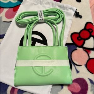 Telfar double mint small bag. Never used